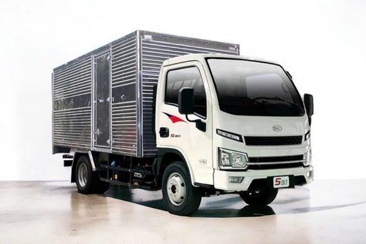 Xe tải Veam S80 thùng kín