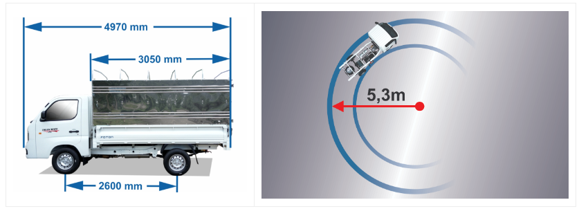 Foton T25 (Truck Mate T25) - 9 ưu điểm nổi bật
