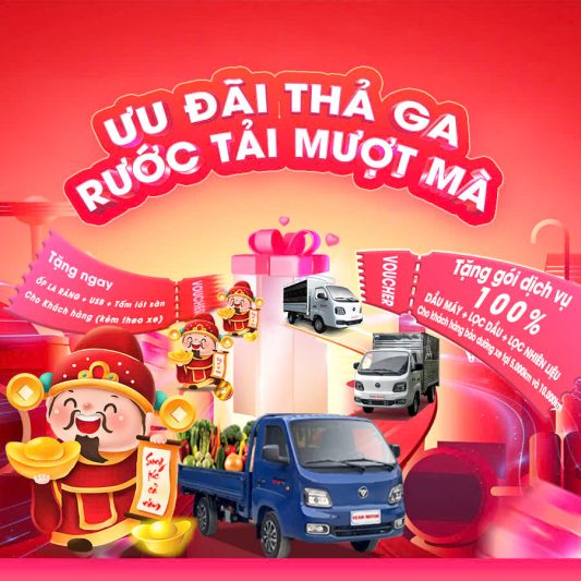 Đón thần tài cùng Foton T25