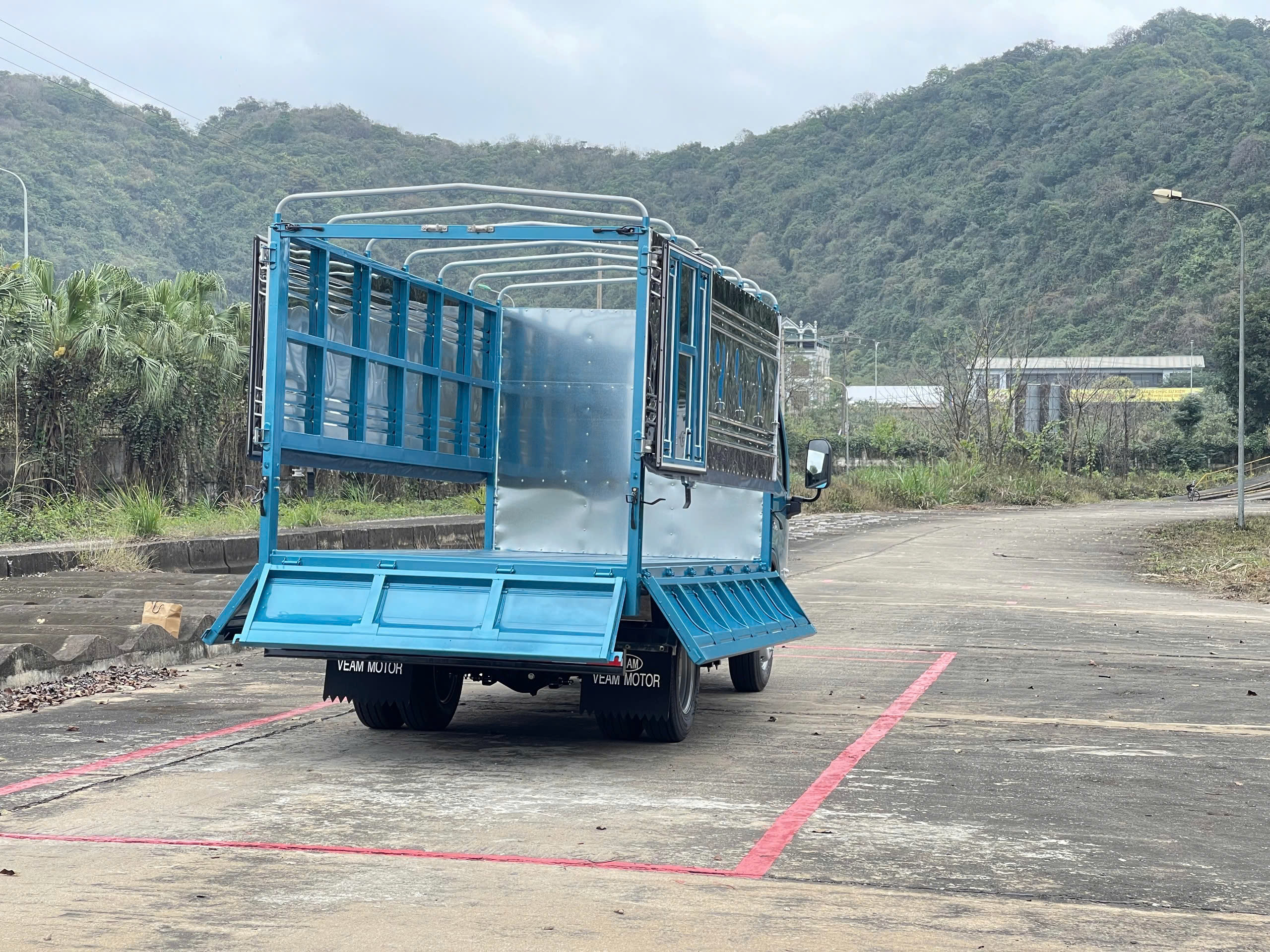 VEAM S80MB Màu Mới, Thùng Mở 3 Bửng Linh Hoạt, Thuận Tiện