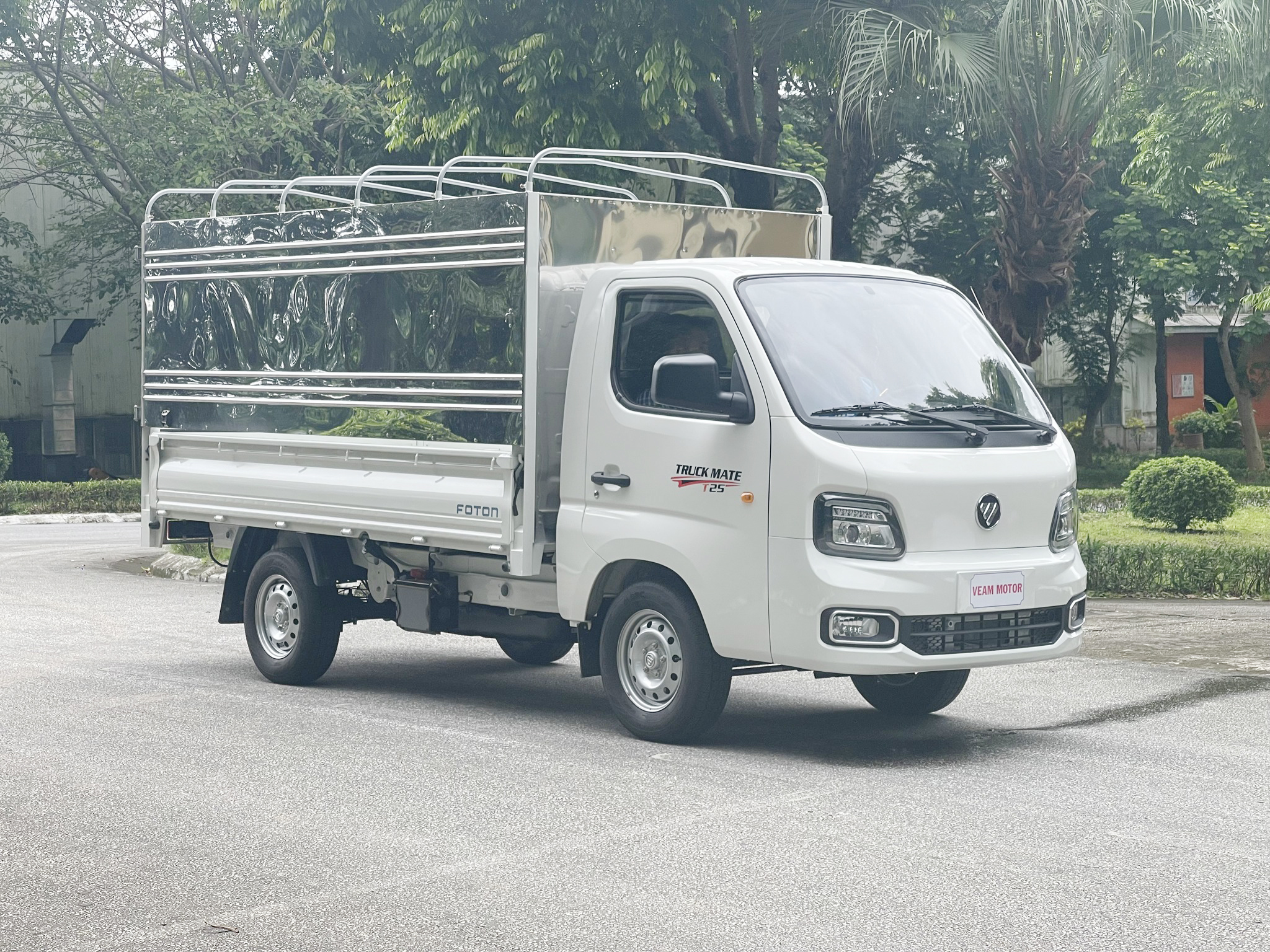 Foton T25 thùng khung mui tải 1 tấn – Dẫn đầu phân khúc xe tải nhỏ