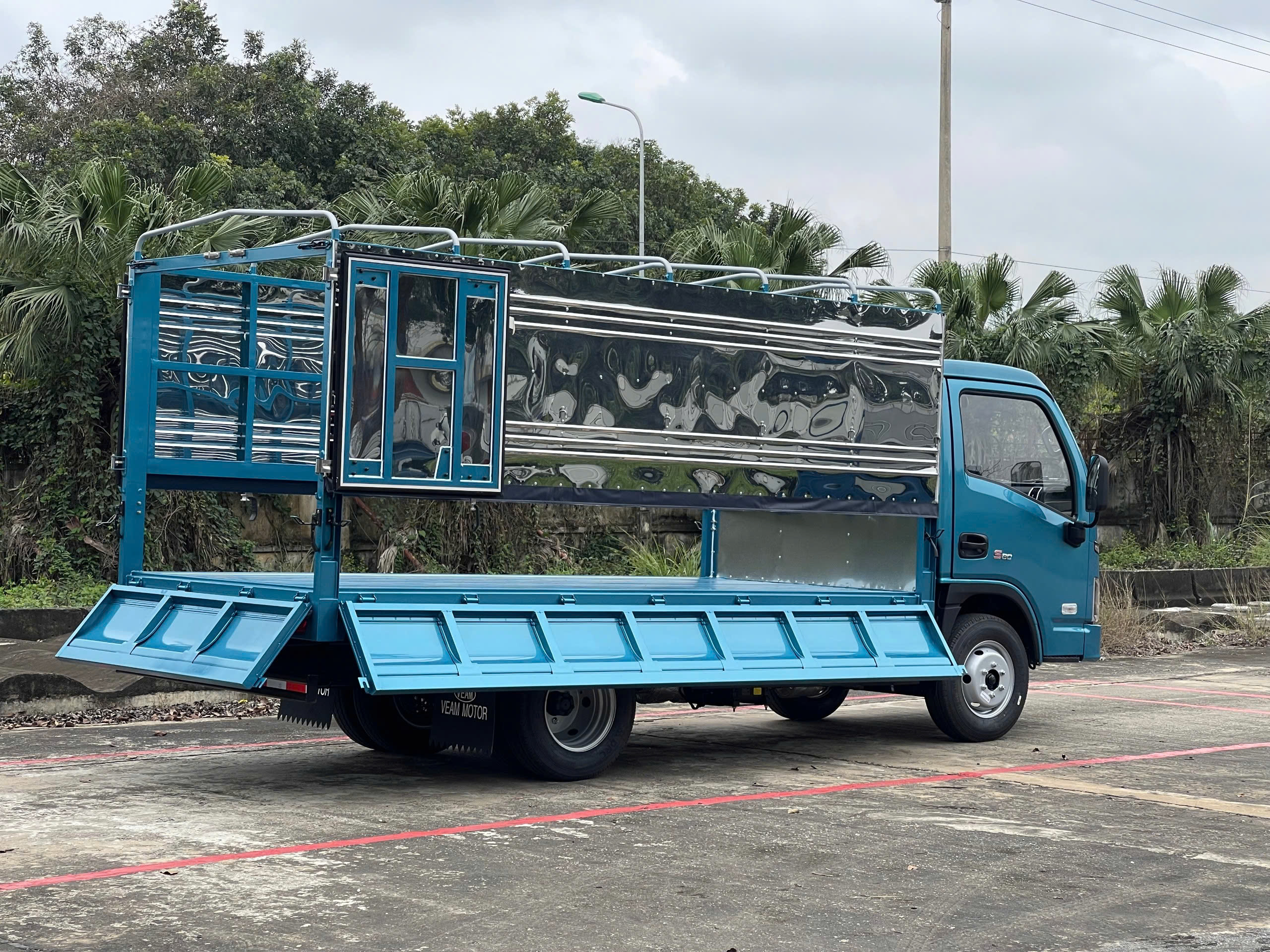 Veam S80 thùng mui bạt tải 1t9 – Chở hàng khỏe, tiết kiệm dầu