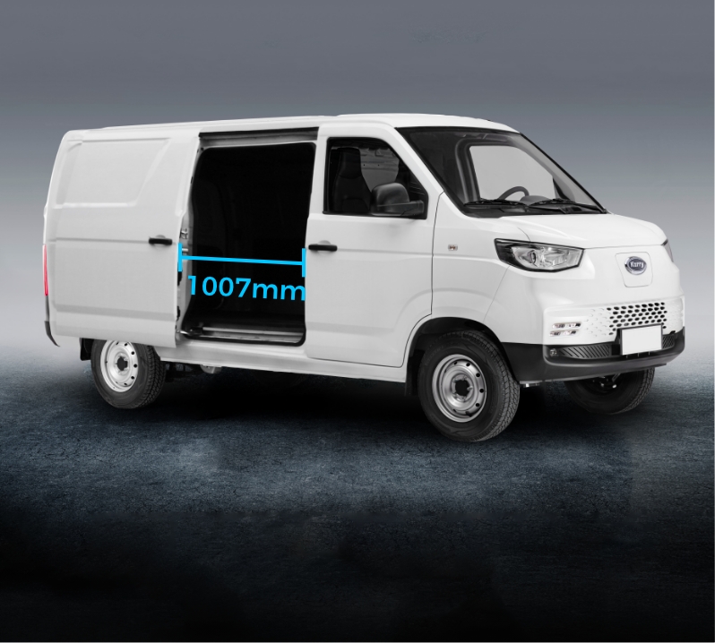 Xe van điện Veam Karry E5 2 chỗ tải trọng 945 KG