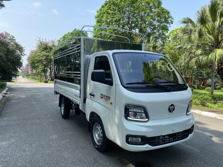 Foton T25 thùng khung mui – Phù hợp chở hàng nhẹ cồng kềnh