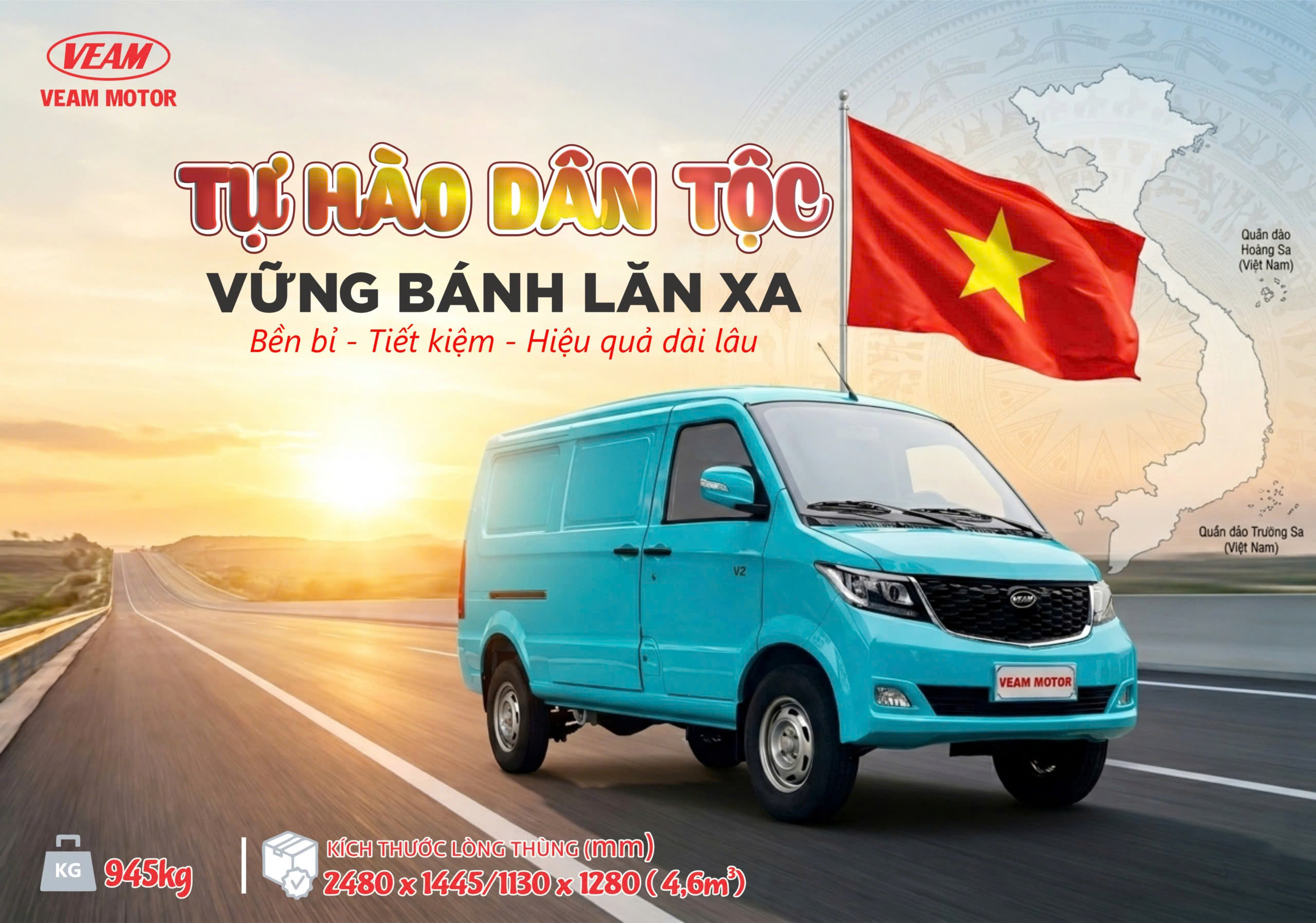 TỰ HÀO DÂN TỘC – VỮNG BÁNH LĂN XA - Veam V2