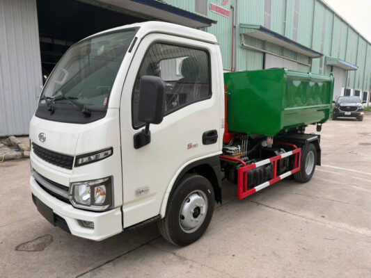 VEAM S80 HOOK LIFT – XE CHỞ RÁC THÙNG RỜI CHUYÊN DỤNG 2,6M³